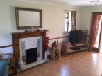 Fireplace and TV